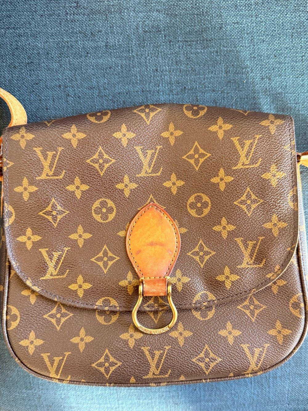 Louis Vuitton Saint Cloud GM Monogram Brown Crossbody Bag